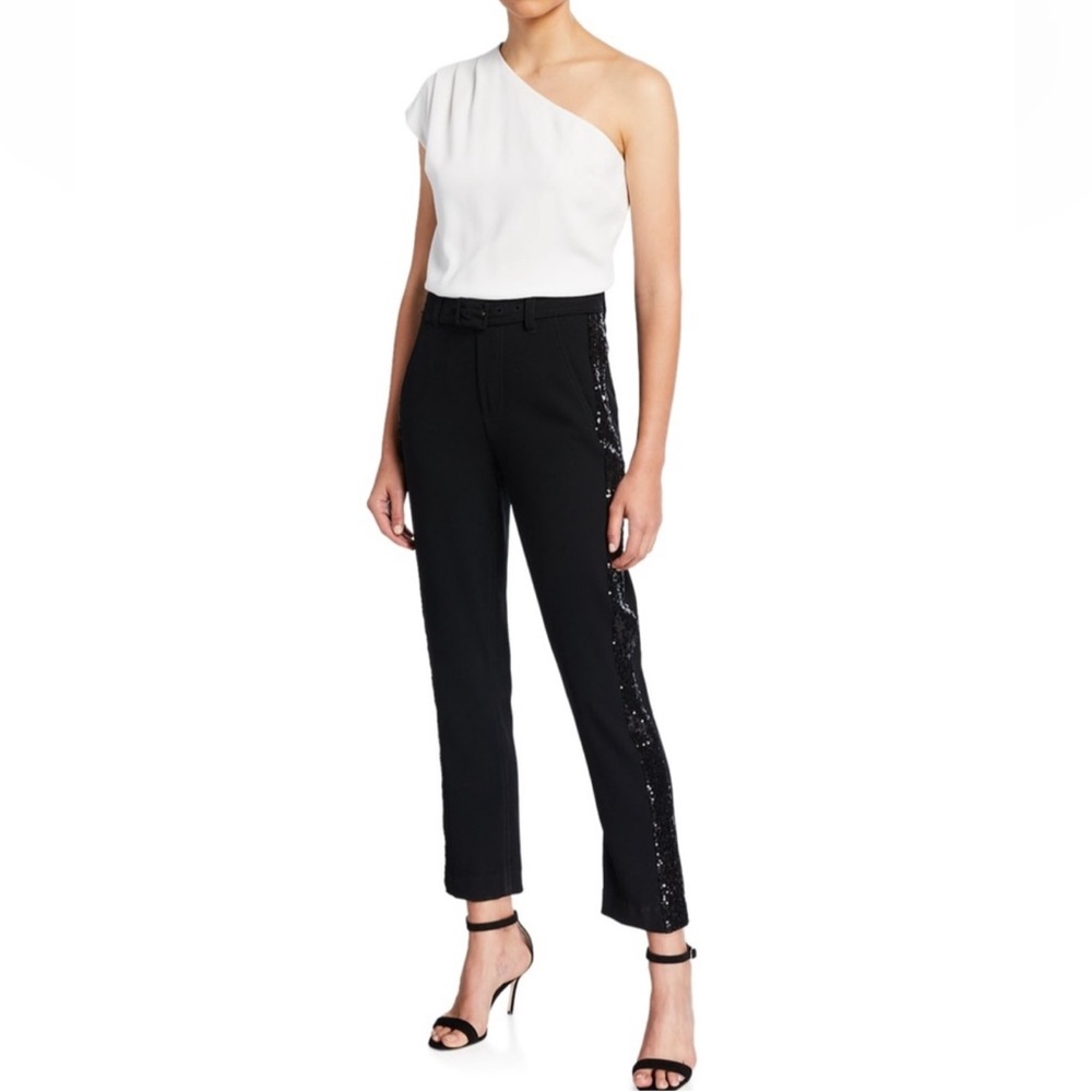 Derek Lam 10 Crosby One Shoulder Jumpsuit - Picture 3 of 4